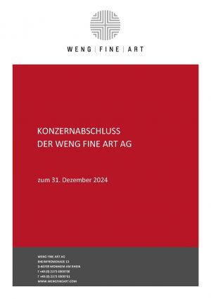 Deckblatt Konzernjahresabschluss 2024 Seite 1